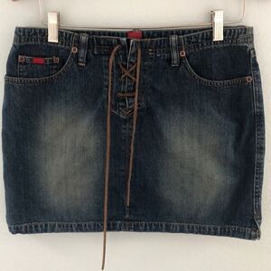 Tilt Jean mini skirt.  Size 7